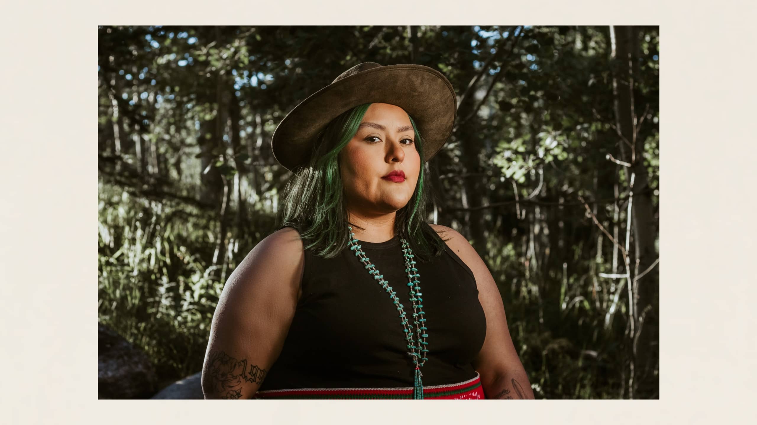 Din&eacute; photographer Hannah Manuelito